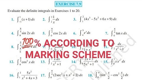 Exercise 7.9 class 12 maths