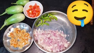 royya vankaya kura @Spiceking1711 VGS prawn brinjal curry Andhra recipes brinjal pulusu prawn curry