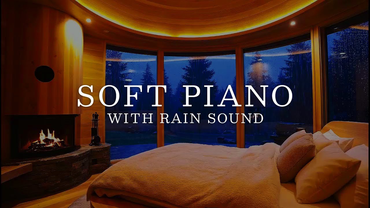 Rain & Piano Sleep Music | Deep Relax, Study, Insomnia | specially created to help you sleep faster