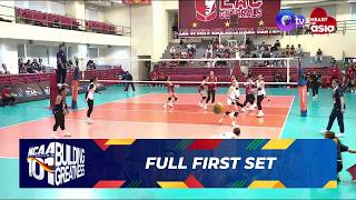 FULL FIRST SET - Letran Lady Knights vs LPU Lady Pirates | NCAA Season 101