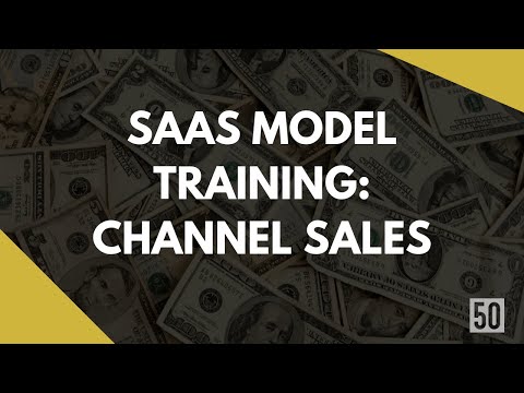 Channel Sales for SaaS Fundraising Excel Template | 50Folds