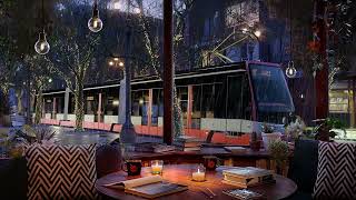 Coffee Shop Street View Ambience - Rain and Distant Thunder Sounds for Focus, Study and Relaxation screenshot 4