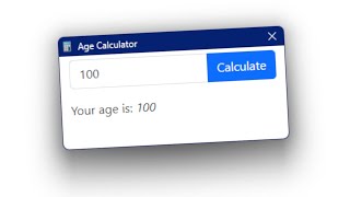 Age Calculator Thing screenshot 5