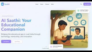 Team FAZE 4 - Project AI Saathi - Google Developer Groups on Campus Solution Challenge 2025