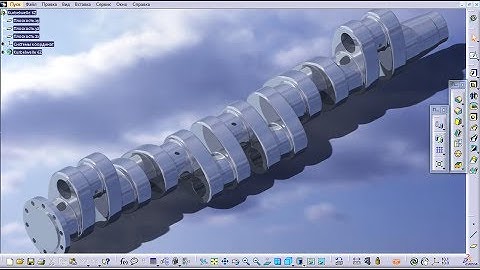 Kurbelwelle 6Z - Part Design - CATIA V5