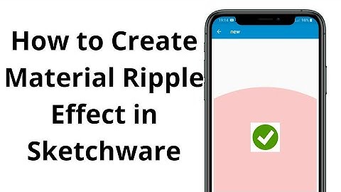 Material Ripple Effect in Sketchware || How to Create Material Ripple Effect in Sketchware ||