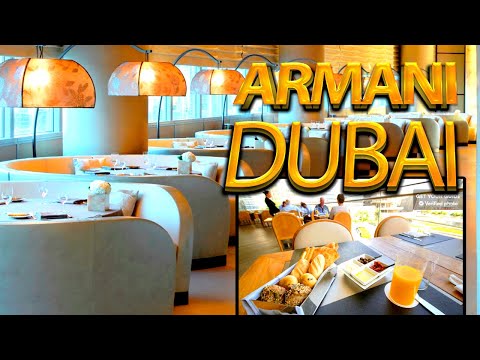 Dubai Armani Hotel | Restaurant | Fine dining in Dubai | Dubai top restaurants