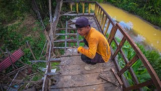 5 days of hunting in the swamp river for steamed salmon & a treehouse on fire? #KOOKIKO