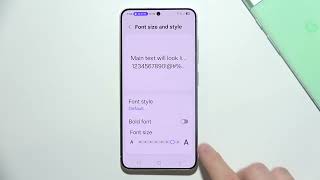 Samsung S25: How to Adjust Text Size