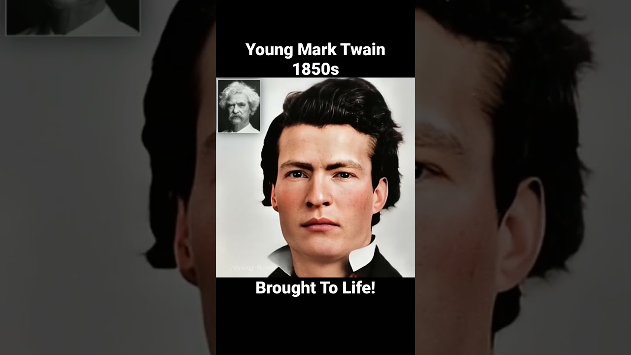 Young Mark Twain, 1850s, Brought To Life!