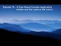 Episode  35 - a Console application written in Free Pascal w/o using the Lazarus Int.  Dev. Env.