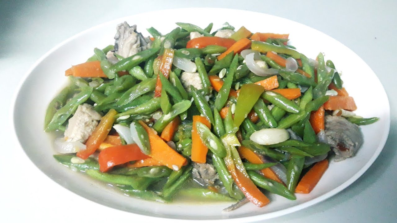 Sauteed Baguio Beans Ginisang Baguio Beans YouTube