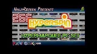 Hyperspin-Hypermarquee PC Set