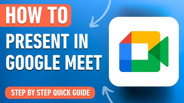 How to Present in Google Meet (Easy Tutorial)