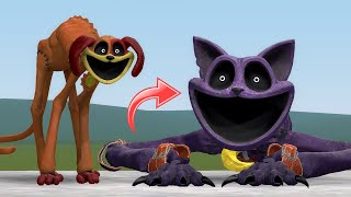 CATNAP & DOGDAY SWAPPED BODIES | DOGNAP vs CATDAY | Poppy Playtime Chapter 3 in Garry's Mod