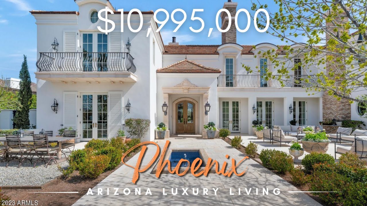 Millionaire Life Tour the 10 Million Mansion in Phoenix Arizona YouTube