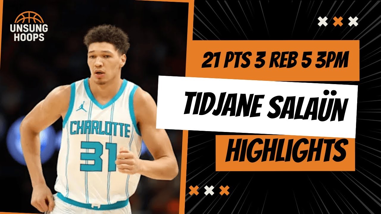 Tidjane Salaün CAREER-HIGH 21 PTS vs Raptors (12/5/25) | Hornets vs Raptors
