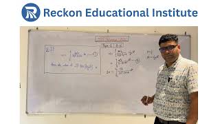 JEE Advanced 2025 | Question &amp; Full Solution | RECKON Explains