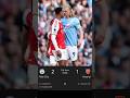 Man City vs Arsenal 2-1| Haaland Wins It