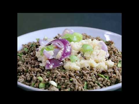 Spiced Ground Beef with Couscous