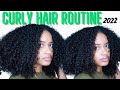 MY SUPER DEFINED CURLY HAIR ROUTINE 2022 !! | Diffusing Hair Types 3B/3C