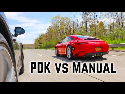 Porsche PDK vs Manual Transmission