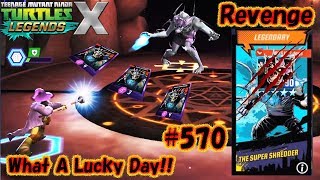 Tmnt Legends Lv81 - Lucky Day & Lv81 Kill Lv90 Undead Shredder 忍者神龟ミュータントタートルズ レジェンズ