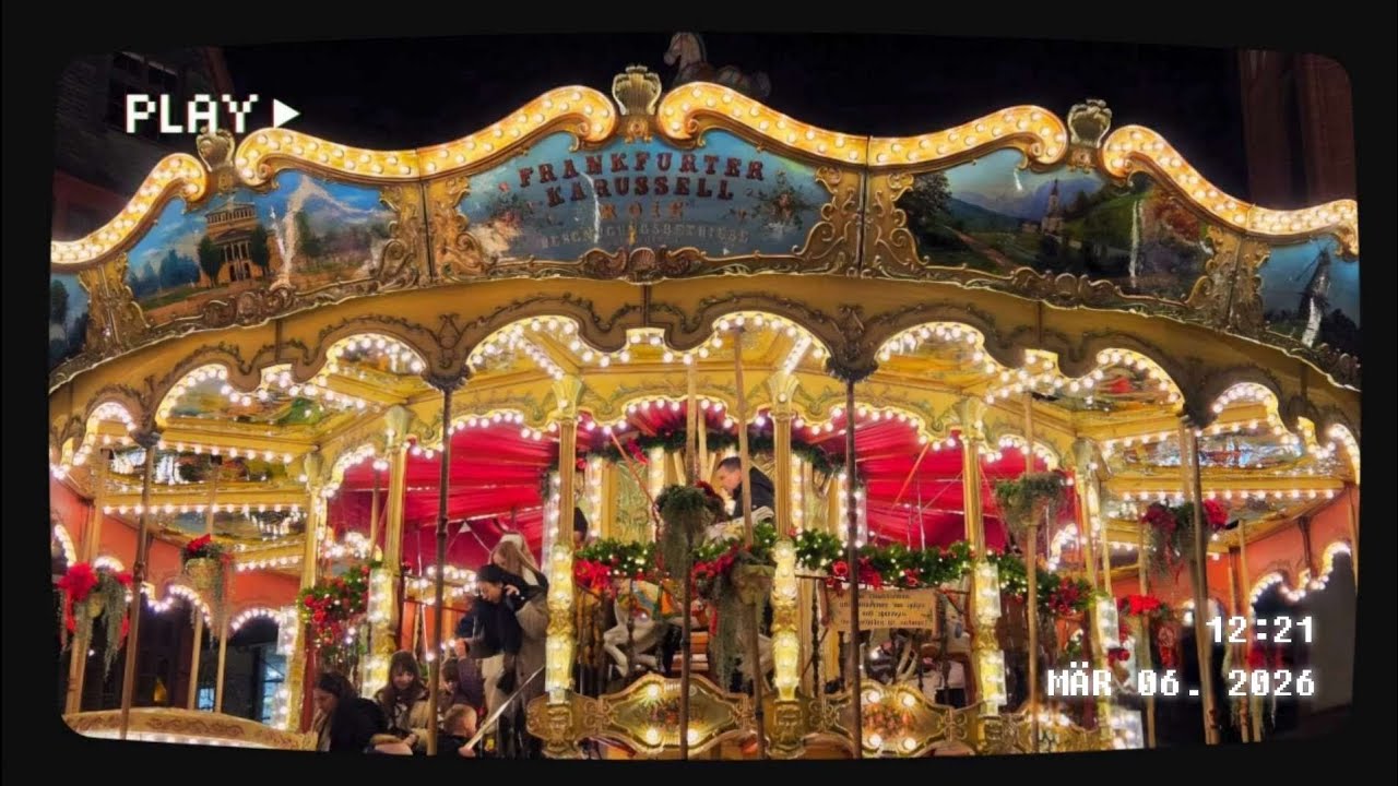 [독일 모험기🇩🇪 029] 프랑크푸르트 크리스마스 마켓 (🌐Sub)