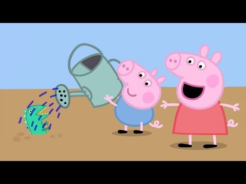 Peppa सुअर हिंदी में - बागवानी - फुलवारी - हिंदी कहानी - बच्चों के लिए हिंदी कार्टून