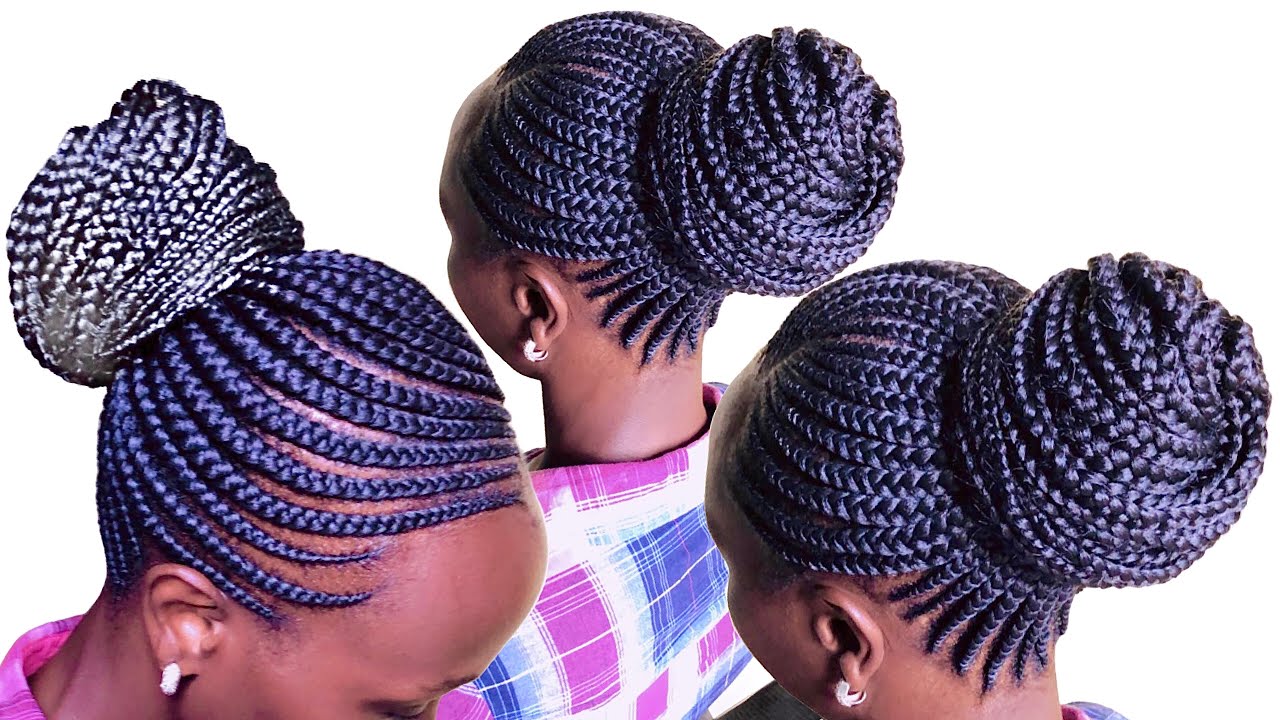 HOW TO Fix Ghana braiding|Parting Lines and gripping hair roots