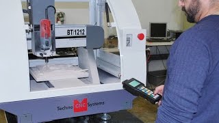 Techno CNC Router - BT1212 Benchtop Carving Foam - 3D Surfacing