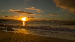 Irish sunrise at Killaney beach