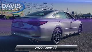 Used 2022 Lexus ES ES 350, Burlington, NJ 230379A