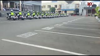 Atraksi Moge dari Polisi Jadi Tanda Mulainya Operasi Zebra