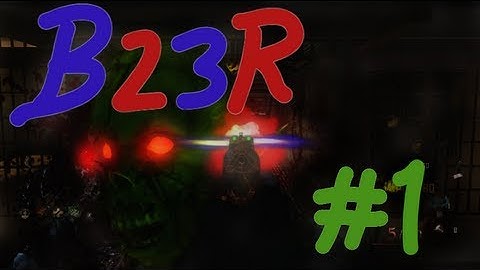 B23R Challenge in Mob of the Dead Part 1 - Black Ops 2 Zombies Uprising DLC