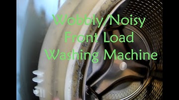 Diagnose a Noisy Wobbly  Front Load Washing Machine Drum, Spyder Assembly