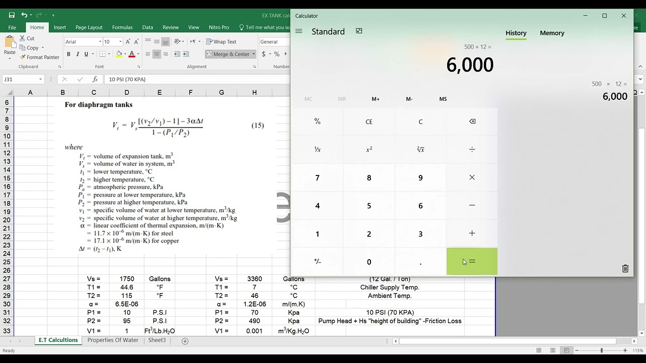 45.Part (2) - Chilled Water System - Expansion Tank Selection