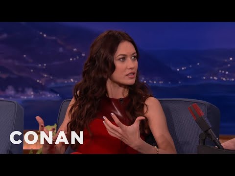 Olga Kurylenko Ate Cabbage For Bigger Boobs | CONAN on TBS