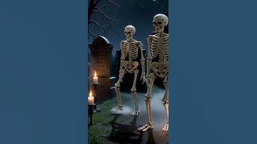 Halloween Night; The Ghost in the Graveyard #halloween #ghost #spooky #terror #fantasmas #scary