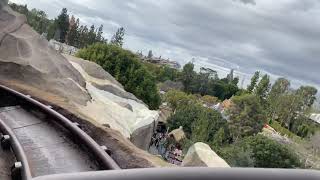 Matterhorn Bobsled POV Disneyland USA 1/29/2023