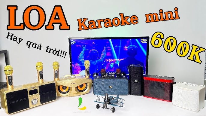 Loa karaoke mini xách tay giá CỰC RẺ loa BAO ĐẸP âm thanh XỊN XÒ ...