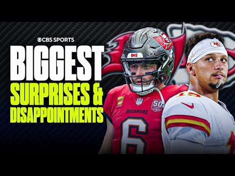 The Most Surprising & Disappointing Teams of the NFL Season so far | Bucs, Chiefs, Ravens, & MORE