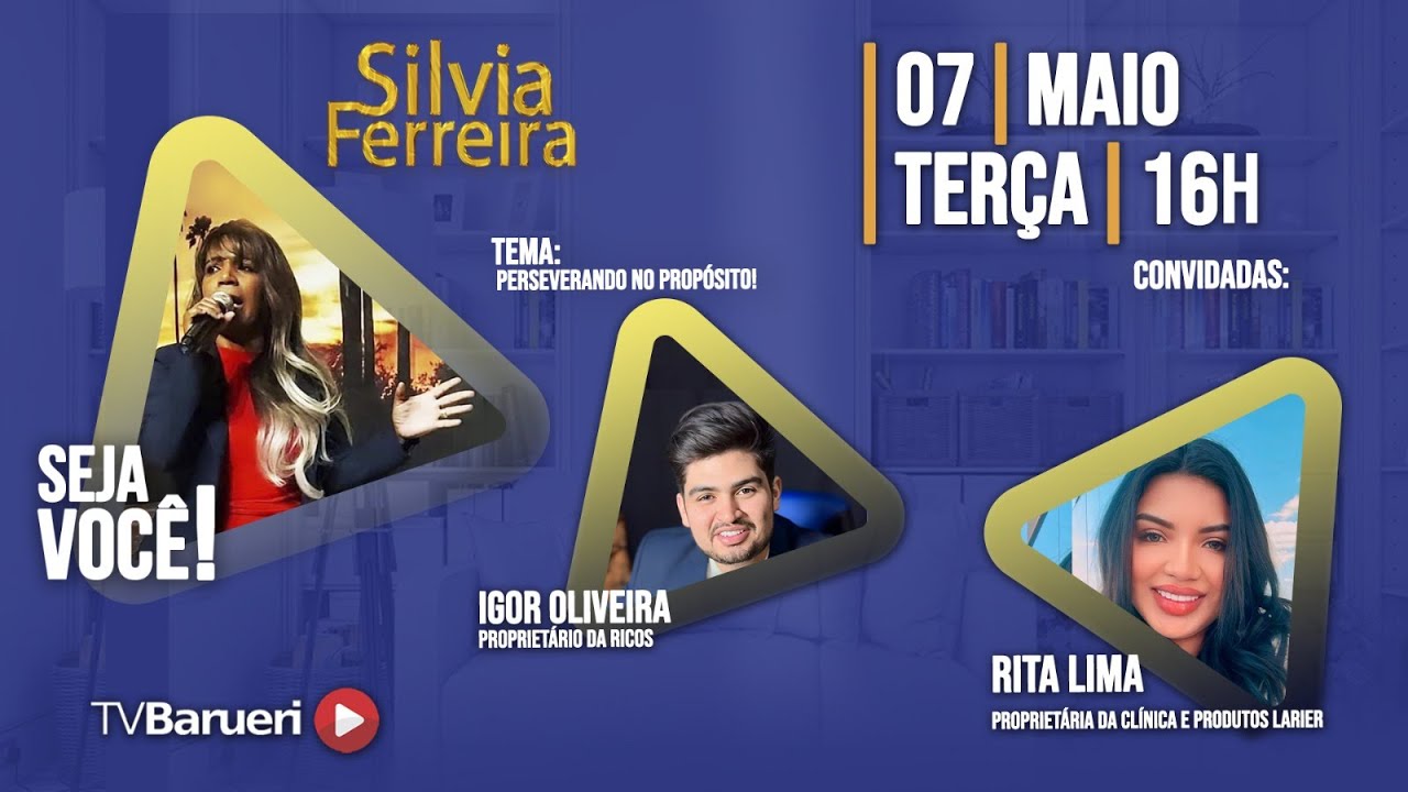 Perseverando No Propósito- Silvia Ferreira – 07/05