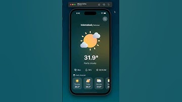 Weather App in React Native #shorts #reactnative #reactjs #reactnativetutorial
