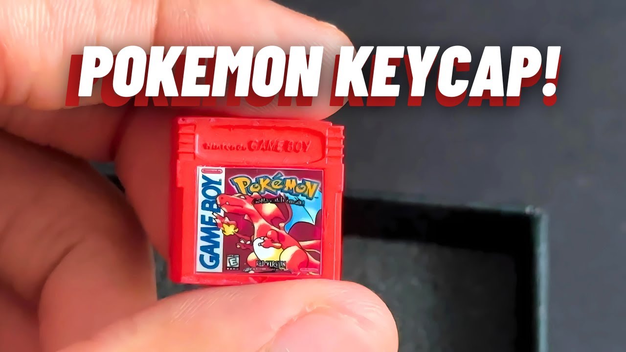 Unboxing the Epic Charizard Gameboy Keycap – A Pokémon Fan’s Dream ...