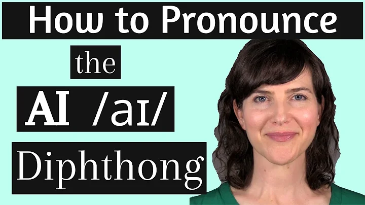Learn the American Accent: How to Pronounce the AI /aɪ/ Diphthong