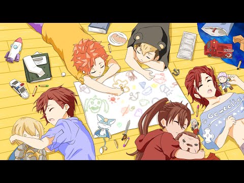 手描き注意！Free！ES エンディングをオルサガキャラでパロ