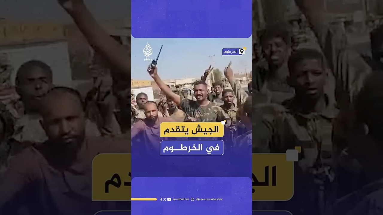 جنود من الجيش السوداني ينشرون صورا يقولون إنها لسيطرتهم على منطقة طيبة الحسناب جنوبي العاصمة الخرطوم