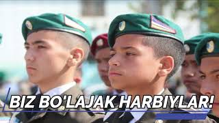 "|Biz bo'lajak harbiylarmiz" | "Мы будущие солдаты" #karaoke