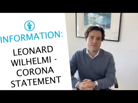 Leonard Wilhelmi Corona Statement To Our Guests Buchinger Wilhelmi Youtube